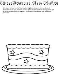 Beyond that, while your cake is still cooling it will be less structurally sound. Birthday Cake Coloring Page Crayola Com