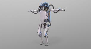 Atlas Robot Boston Dynamics 3d Model In 2020 Boston Dynamics Robot Design Robot Mechanics