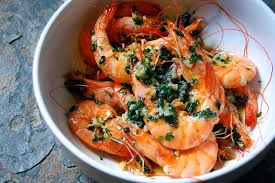 Recipe Hot King Prawns In Garlic Butter Rachel Phipps Recipes Fish Recipes Seafood Dishes
