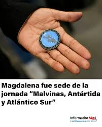 En el Centro Cultural Abel Barragán de Magdalena se realizó la jornada  “Malvinas, Antártida y Atlántico Sur”, un encuentro orientado a reflexionar  sobre la soberanía y la memoria. Participaron el intendente Lisandro