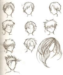 Drawing girls requires a good use of hair design and this basic. How To Draw Anime Boy Hairstyles