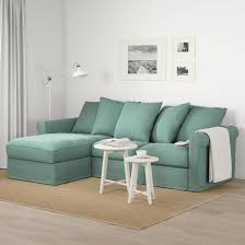 Gronlid Sofa With Chaise Ljungen Light Green Ikea Green Sofa Living Room Sofa Layout Living Room Sofa