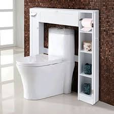 In most new homes as well as a lot of older homes, it is very common to see some sort of over toilet cabinet. Bathroom Shelves Over Toilet You Ll Love In 2021 Visualhunt