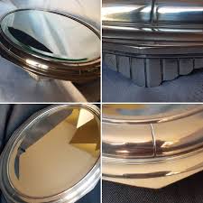 Check spelling or type a new query. Silver Metal Art Deco Table Top 1930 Table Services