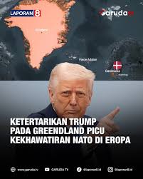 Pernyataan Presiden Amerika Serikat, Donald Trump mengenai ketertarikannya  pada Greenland memicu perdebatan serius di Eropa terkait masa depan NATO.  Hubungan Washington dengan negara-negara Eropa yang sudah tegang akibat isu  perdagangan, pertahanan, dan
