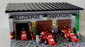 On mocs market, in addition to finding fantastic lego ® moc instructions, you can find real custom kits including pieces and. Lego Ferrari Garage Speed Champions 2020 Modular Building Moc Youtube