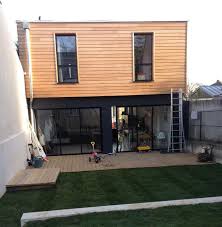 Http Maisonboisnord Com Wp Content Uploads 2015 03 Extension Bois Nord 33 Jpg Bardage Exterieur Maison Maison Ossature Bois Bardage Maison
