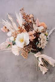 Dried Flower Boho Wedding Bouquet Boho Wedding Bouquet Dried Flowers Flower Bouquet Wedding