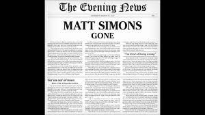 (c) 2013 sony music entertainment netherlands bv#mattsimons #withyou #vevo #pop Matt Simons Gone Ubersetzung Und Songtext Lyrics Liedtexte