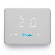 Thermostat BLISS hebdomadaire 1 inv 5A, 4 piles 1,5V, WiFi, blanc