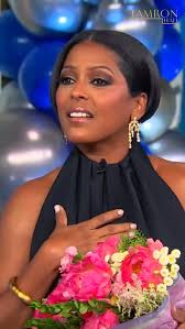 Two Tamron/Tamryn's are better than one 😉! @tamronhall introduces Tamryn  to the Tam Fam during her birthday celebration.