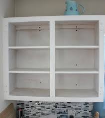 How To Create Open Shelving With Existing Upper Cabinets Upper Kitchen Cabinets How To Remove Kitchen Cabinets Open Kitchen Cabinets