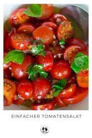 Einfacher Tomatensalat Die Kleinen Feinschmecker Rezept Tomatensalat Tomaten Rezeptideen