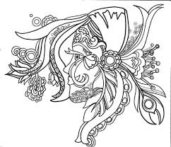You can also find some zentangle art here, that many people also call groovy animals. Coloring