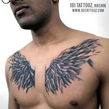Abstract Wings Tattoo Wing Tattoo Men Wings Tattoo Angel Wings Tattoo