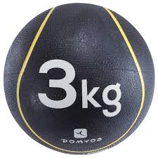 Medecine Balle Toneball Lestee 1kg Diametre 20cm Medecine Ball Musculation Avec Halteres Et Decathlon
