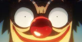 Buggy (one piece) original female character(s) cabaji (one piece) mohji (one piece) alvida (one piece) mugiwara kaizoku | strawhat pirates; One Piece Revisits Buggy In Hilarious Cliffhanger