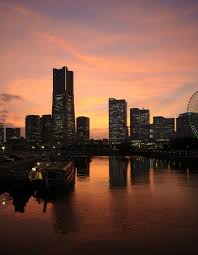 みなとみらい サンセット sunset 夕焼け 景色 横浜 美しい景色 みなとみらい21 横浜