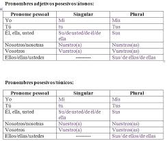 Você precisará de 30 minutos para terminar este curso. Pronomes Possessivos Em Espanhol Podem Ajudar Brainly Com Br