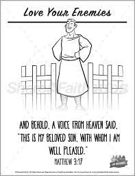 Make a fun coloring book out of family photos wi. Matthew 5 Love Your Enemies Preschool Coloring Pages Sharefaith Kids