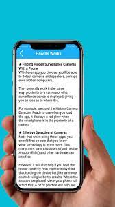 Cell phone spy app is an app which secretly monitor and obtain information from target phones. Hidden Camera Detector 2020 Spy Device Detection For Android Apk Download