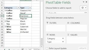 Pivot Table To Create List Of Unique Items Remove Duplicates Excel List Drop Down List