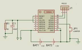 Schaltplan Wlan Wassermelder Mit Esp 07 Schaltplan Wlan Elektroniken
