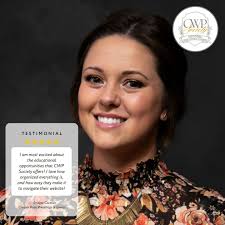 What excites Bridget Cormier, owner of Copper Rose Weddings & Events, most  about what the CWP Society is trying to do for the wedding industry? "I am  most excited about the educational