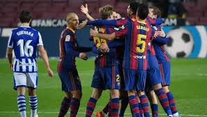 And there is the final whistle. Barcelona 2 1 Real Sociedad Cronica Goles Y Estadisticas Por Laliga Santander 2020 Futbol Internacional Depor