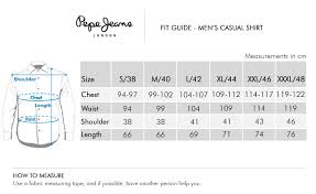 Pepe Jeans Shoes Size Chart Cm The Best Style Jeans