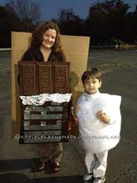 Awesome Homemade Smores Family Halloween Costume Family Halloween Costumes Cute Halloween Costumes Family Halloween