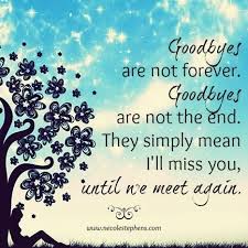  Maria Sullivan Says Easier Said Then Done When You Loose A Child Things Are Never The Same Again Meet Again Quotes Goodbyes Are Not Forever Grief Quotes