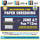Free Paper Shredding Event