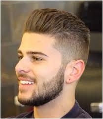 This above haircut is perfect for the round shaped face men with a receding hairline. Men S Haircuts 90 Most Popular Baal Cutting Names For Men