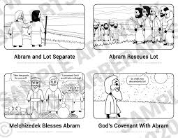 Lot dwelled in the cities of the plain and moved his tent here, where the men were wicked and sinners. History Pack 2 Abraham Isaac Creation To Revelation