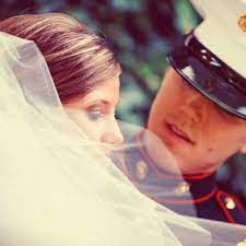Love This Shot Donate A Wedding Dress Today For A Deserving Military Bride Visit Bridesacrossamerica Military Wedding Military Bride Marine Corps Wedding