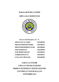 Kumpulan contoh rumusan masalah makalah, proposal, penelitian, deskriptif, karya ilmiah dan lain sebagainya. Contoh Makalah Teknik Elektro Terbaru Dikdasmen