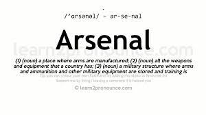 Последние твиты от arsenal (@arsenal). Pronunciation Of Arsenal Definition Of Arsenal Youtube
