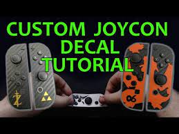 Download Custom Joy Con Vinyl Pokemon Zelda Mario Whatever You Want 5 Steps With Pictures Instructables