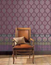 Art Deco Wallpaper Penrith Aubergine By Blue Mountain Traditional Wallpaper Other Metro American B Art Deco Wallpaper Traditional Wallpaper Wallpaper