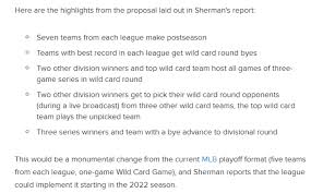 Maybe you would like to learn more about one of these? Beefloaf S Mlb Playoff Solution From The 108