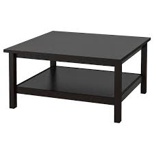 On the other hand, sleek modern coffee tables made of smooth natural wood will help you achieve an organic, minimalist look. Hemnes Coffee Table Black Brown 90x90 Cm Ikea