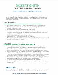 Job summary job overview successful examples resources. Senior Billing Analyst Resume Samples Qwikresume