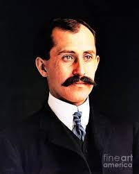 Orville Wright The Wright Brothers Aviation Pioneer History Colorized  20210428 v2 Poster