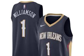 New orleans pelicans guard jrue holiday, left, swaps jerseys with his brothers indiana pacers guard aaron holiday, center, and pacers forward justin holiday, right, after an nba basketball game in new orleans, saturday, dec. The Zion Williamson Pelicans Nike Swingman Jersey Has Arrived The Bird Writes