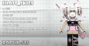 Below you can see a list of free codes/ids for a lot of beautiful hair types in roblox such as : White Aesthetic Headband Bloxburg Code 3 604 Likes 2 Talking About This