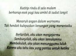 Kau By Fiersa Besari Konspirasi Alam Semesta Bijak Puisi Alam Semesta