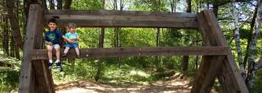 The dog exercise area is located in standing rocks park. Create Stevens Point Sculpture Park