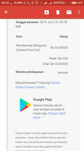 Top up membership ff pakai pulsa. Saya Sudah Top Up Membership Mingguan Pulsa Sdh Kepotong Tp Diamond Ff Tdk Bisa Diklaim Mohon Diti Komunitas Google Play