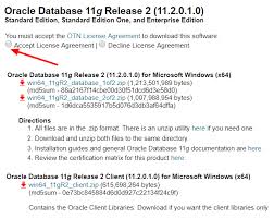 Click database 11g enterprise/standard editions, after which you'll find different versions of oracle for different os.download the files according to your os. How To Install Oracle 11g Database On Windows 10 Oracleknowhow